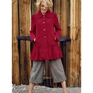 Anthropologie Grable Swing Coat by Elevenses